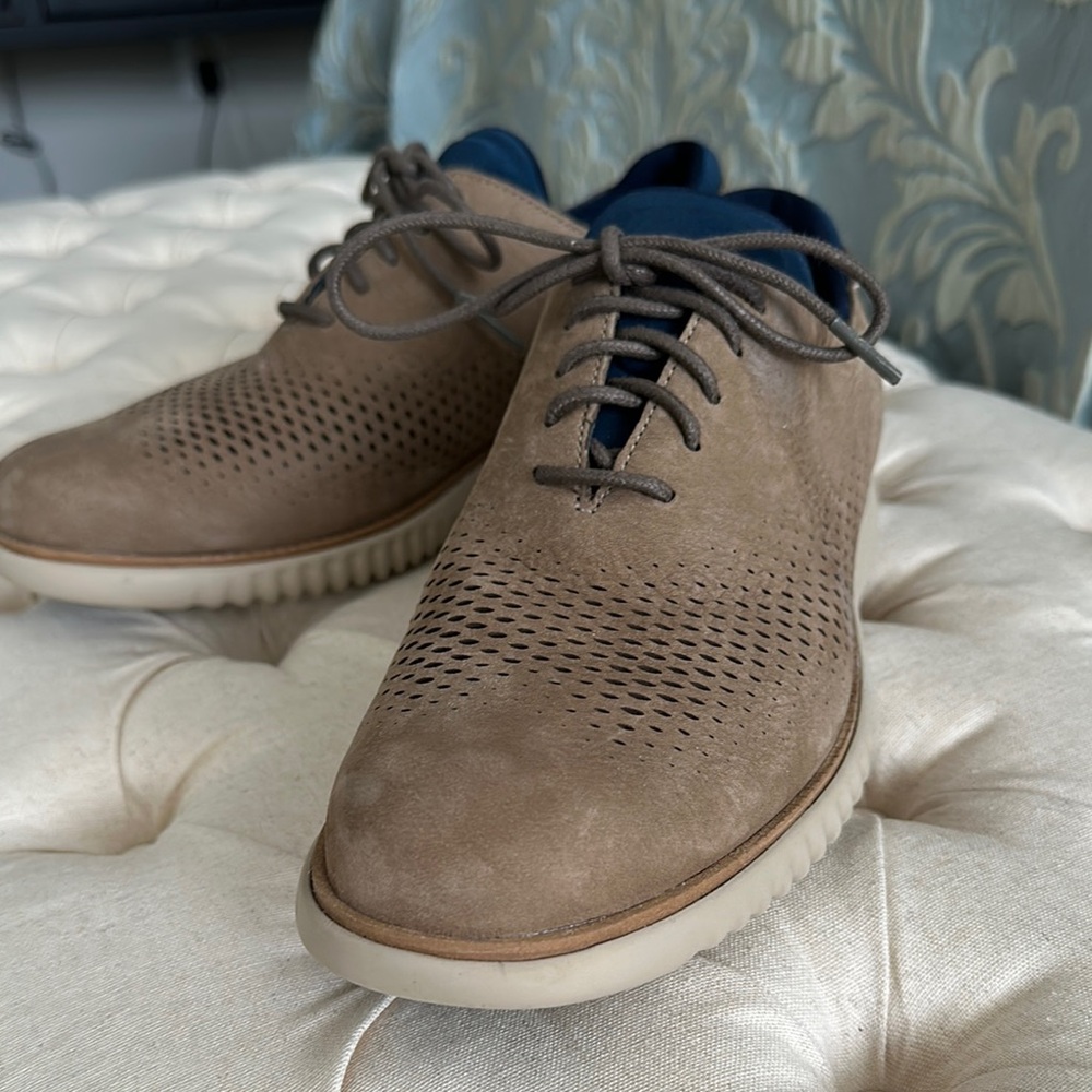 Cole Haan Tan Oxfords